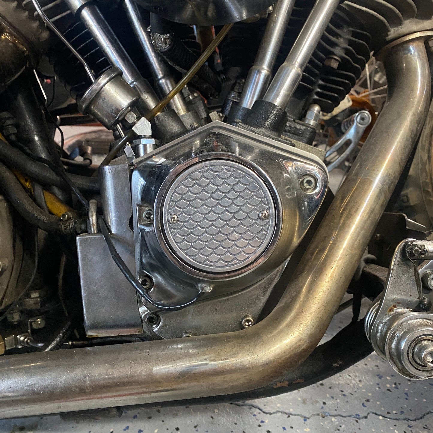 Fishscale Ignition Cover