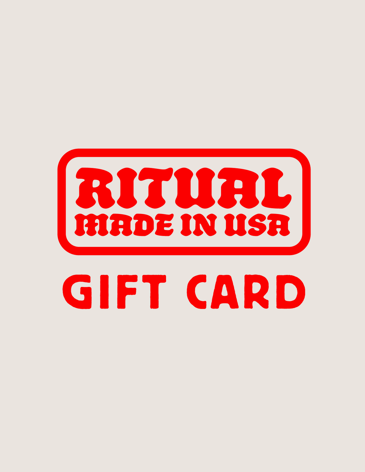 Ritual Casting Co. Gift Card